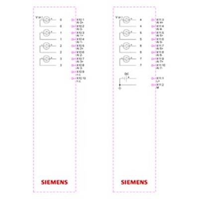 6ES7231-4HF50-0XB0 SIMATIC S7-1200 G2: SM 1231 analog input, 8 AI;