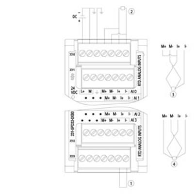 6ES7231-5PD32-0XB0 S7-1200, analog Input SM 1231 RTD, 4 AI