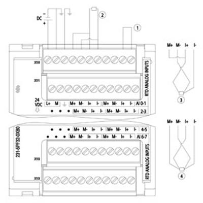 6ES7231-5PF32-0XB0 S7-1200, analog Input SM 1231 RTD, 8 AI