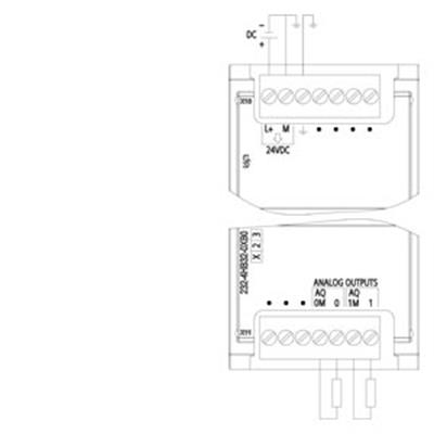 6ES7232-4HB32-0XB0 Analog Output SM 1232, 2AO