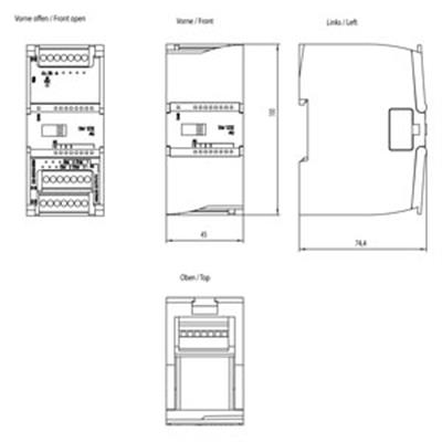 6ES7232-4HD32-0XB0 Analog Output SM 1232, 4AO