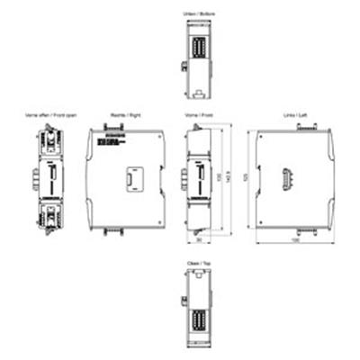 6ES7241-1EA50-0XB0 IMATIC S7-1200 G2: CM 1241 communication modul