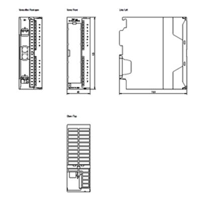 6ES7322-1BH01-0AA0 SM322, 16DO 24V DC, 0,5A