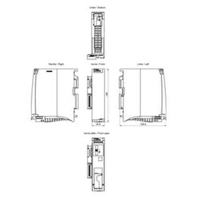 6ES7505-0KA00-0AB0 S7-1500, PS 25W 24V DC