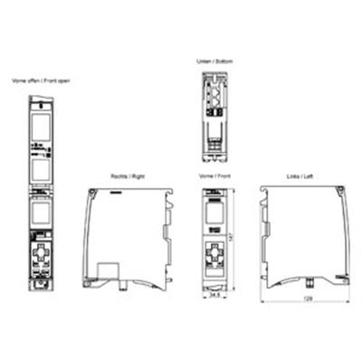 6ES7513-1AM03-0AB0 CPU 1513-1 PN, 600KB Prog., 2,5MB Data