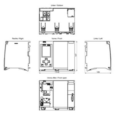 6ES7517-3TP00-0AB0 CPU 1517T-3 PN/DP, 3MB prog./8MB data