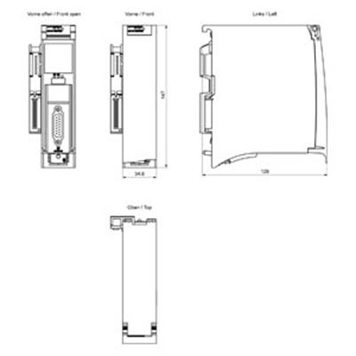 6ES7541-1AB00-0AB0 S7-1500, CM PTP RS422/485 HF