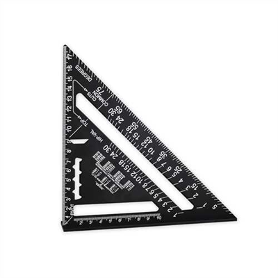 ALÜMİNYUM ÜÇGEN GÖNYE 180 MM