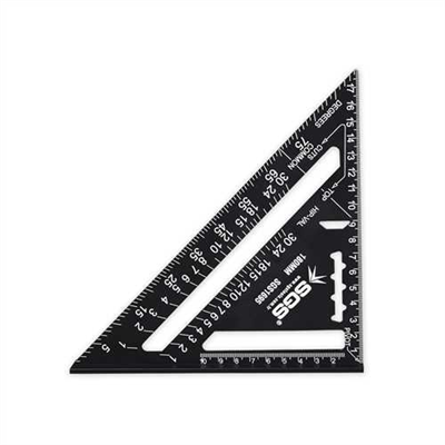 ALÜMİNYUM ÜÇGEN GÖNYE 180 MM