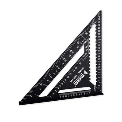 ALÜMİNYUM ÜÇGEN GÖNYE 300 MM