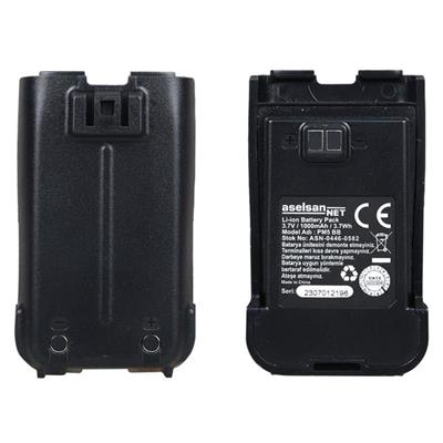 Aselsan A446C PM5BB LI-ON 3.7V 1000mAh Yedek Lityum Batarya Pili