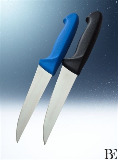 BeKnife Bemiral Bıçak No.1 14 cm 10151.14 Fibrox Kaymaz Saplı Kasap Bıçağı 36mm X 140mm X 3mm Siyah