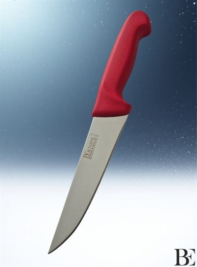 BeKnife Bemiral Bıçak No.2 16 cm 10151.16 Fibrox Kaymaz Saplı Kasap Bıçağı 36mm X 160mm X 3mm Kırmızı