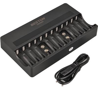 Beston C9028WL AA/AAA/9V/C Boy/D Boy/Lion Hızlı Pil Şarj Cihazı