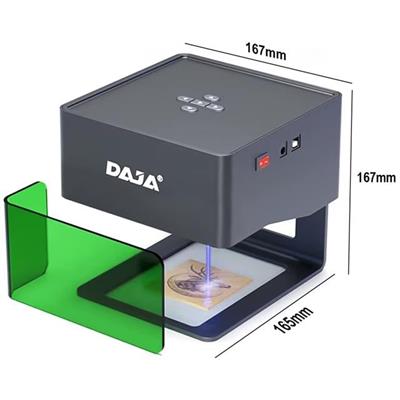 Daja DJ6 Lazer Gravür Baskı Kesim Oyma Makinesi - Profesyonel Lazer İşleme