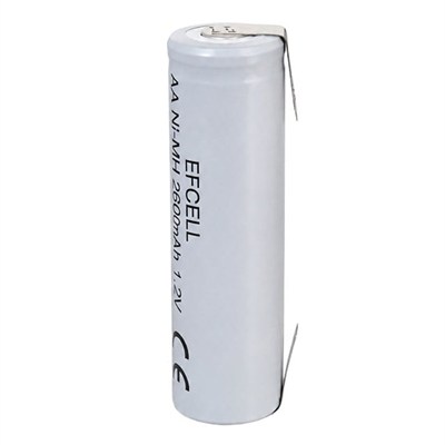Efcell 1.2V 800mAh Ni-MH Düz Kafa Puntalı Şarj Edilebilir AA Kalem Pil