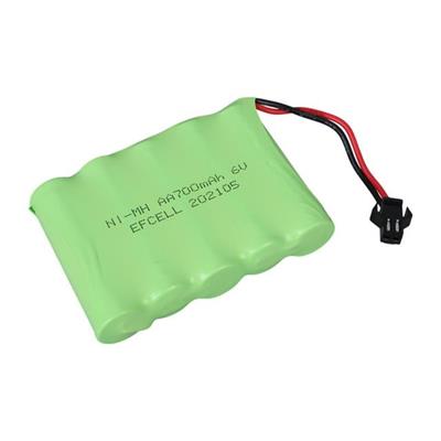 Efcell EF-60700S 7.2 Volt 700 mAh Ni-Mh Şarj Edilebilir AA 6li Grup Oyuncak Pili (202105)