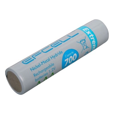 Efcell Extreme Life+ AAA 700mAh 1.2V Şarj Edilebilir Ni-MH Pil (2li Paket)
