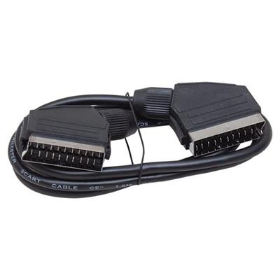 Powermaster 1.2 Metre 7 Mm Tırnaklı Scart Scart Kablo