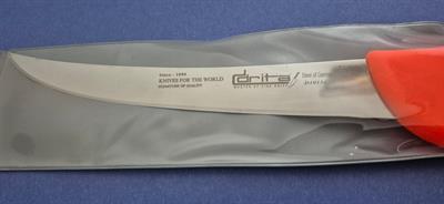 Et Doğrama Bıçağı 21 cm Kasap Fibrox Kaymaz Saplı Hulusi - Drita Bıçak 25mm X 210mm X 2.5mm 10154.21 (TURUNCU RENK)