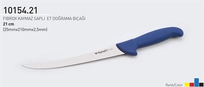 Et Doğrama Bıçağı 21 cm Kasap Fibrox Kaymaz Saplı Hulusi - Drita Bıçak 25mm X 210mm X 2.5mm 10154.21 (TURUNCU RENK)