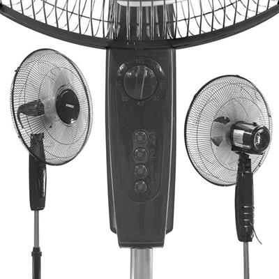 Everest FAN11 Cool Air 16 45 Watt 5 Pervaneli 3 Kademe 1200RPM Zaman Ayarlı Vantilatör Siyah