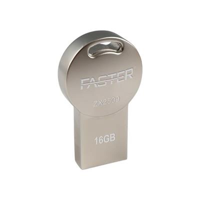 Faster 16 GB Dusl Serisi USB 3.0 Yüksek Hızlı Metal Flash Bellek