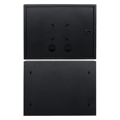 Fury 45x35x10cm Dik Tip Siyah DVR / NVR Güvenlik Kabini Pano
