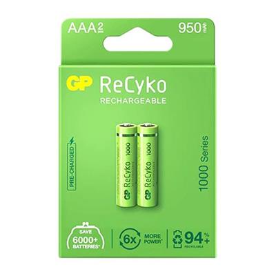Gp Recyko 950 Mah R03 AAA Şarjlı 2li Pil