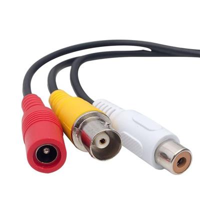 Hello HL-19309 0.5mp 3.6mm 800 TVL 1/4 Sensör Yuvarlak Tip Mini Mikrofonlu Kamera