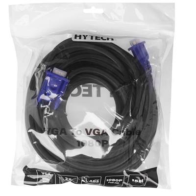 Hytech HT-VGA15 15 Pin Erkek/Erkek 15 Metre Vga Görüntü Aktarma Kablosu