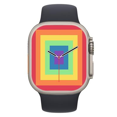 Hytech SS1 Watch IOS ve Android Uyumlu MActive 2.05 inç Geniş Ekranlı Siyah Akıllı Saat