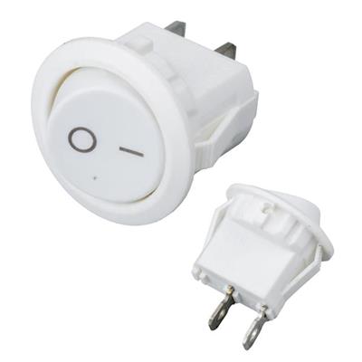 IC-133A Yuvarlak Işıksız On-Off Anahtar 2P