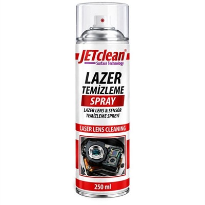 JeTCLean 250ML Lazer Lens Sensör Temizleme Spreyi
