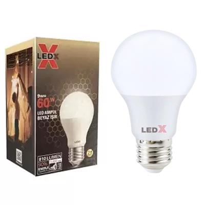 Ledx AL-A109G 9 Watt E27 4000K 810 Lümen Günışığı Led Ampul