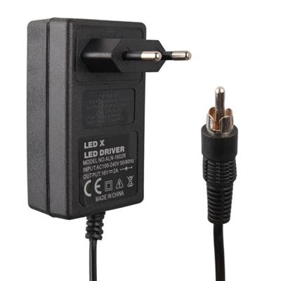 Ledx ALN-1602R 16 Volt - 2 Amper Tos Fişli Rca Santral Adaptörü