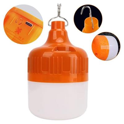 Ledx LN-OR100G 100 Watt TYPE-C Şarjlı Taşınabilir Asma Kancalı Kamp Çadır Lambası 6500K 1200mAh 3 Modlu ABS Malzeme