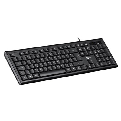 Lenovo Lecoo KB101 USB Kablolu Siyah Türkçe F Klavye (Numpadli)