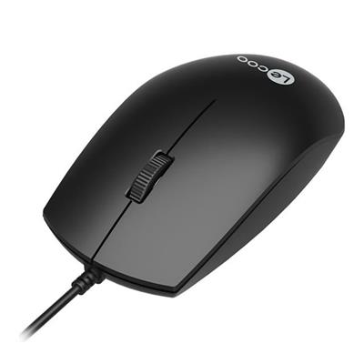 Lenovo Lecoo MS100 USB Kablolu 1000DPI Siyah Optik Mouse