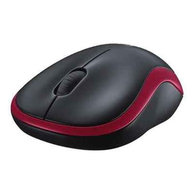 Logitech M185 Kablosuz Kırmızı Mouse