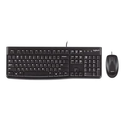 Logitech MK120 Usb Q Siyah Kablolu Klavye + Mouse Set