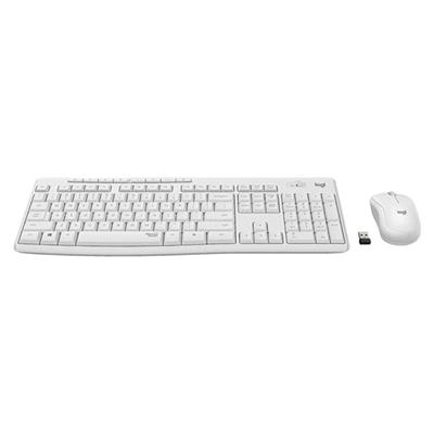 Logitech MK295 Q Tr Beyaz Kablosuz Klavye Mouse Set