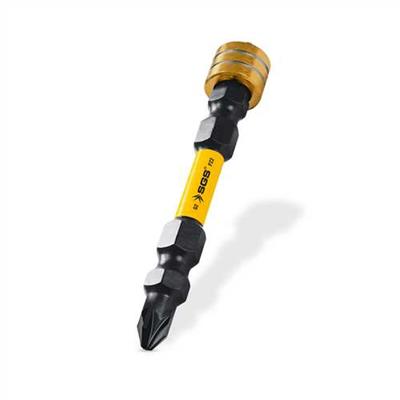 MANYETİK ÇİFT YÖNLÜ BİTS UÇ PZ2 65mm Black-Pro Series