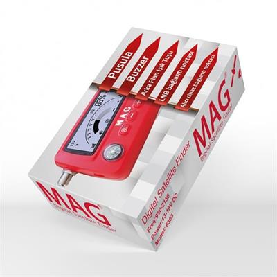 Mag MG-6303 LCD Ekranlı Dijital Uydu Bulucu
