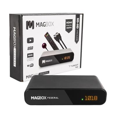 Magbox Federal TKGSli HD Uydu Alıcısı Scart + HDMI Çıkışlı