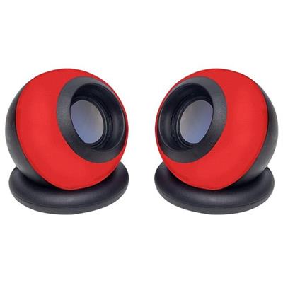 MagicVoice D-08L 1+1 USB Mini Oval Hoparlör - Speaker (2*3 Watt - 4 Ohm)