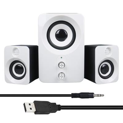 MagicVoice FT-10 2+1 3x3 Watt Aux Multimedia Seti USB Speaker - Hoparlör