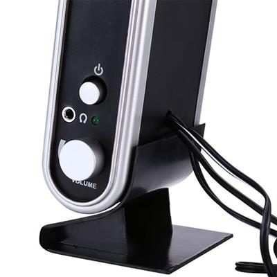 MagicVoice HY-218 1+1 USB İnce Tasarım Siyah Hoparlör - Speaker