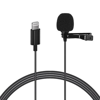 Magicvoice JH-041 Cep Telefonu için Lightning Youtuber Yaka Mikrofonu