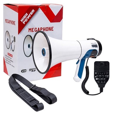 Magicvoice ML-687 BT-USB Şarj Üniteli Mikrofonlu Megafon